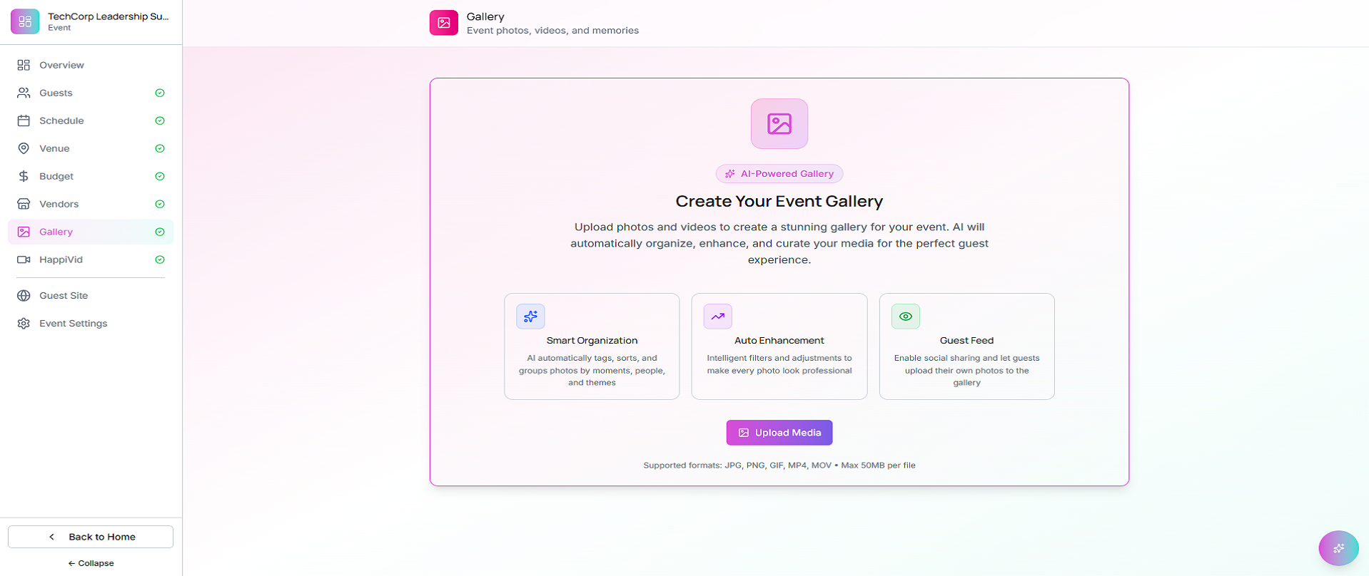 Happinest — Smart Content Creation Platform
