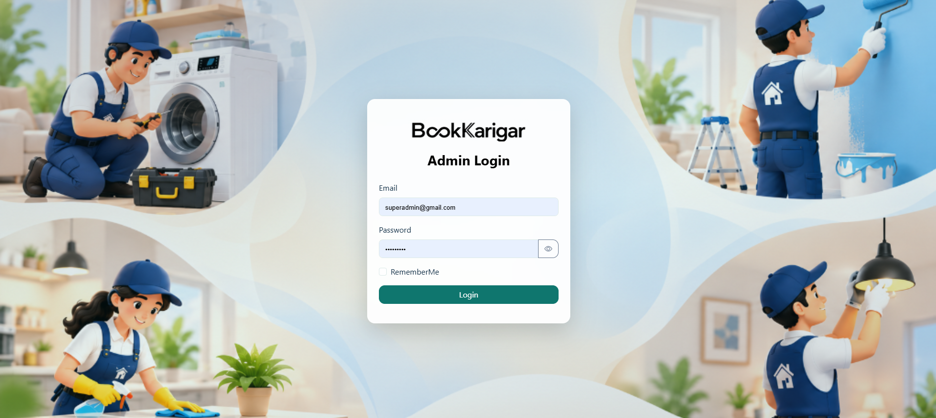 Book Karigar - Home Services Marketplace Platform