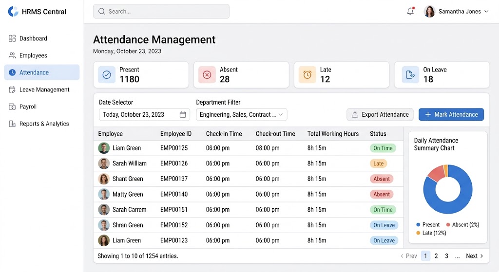 HR Management System (HRMS) — Cloud-Based Human Resource Software