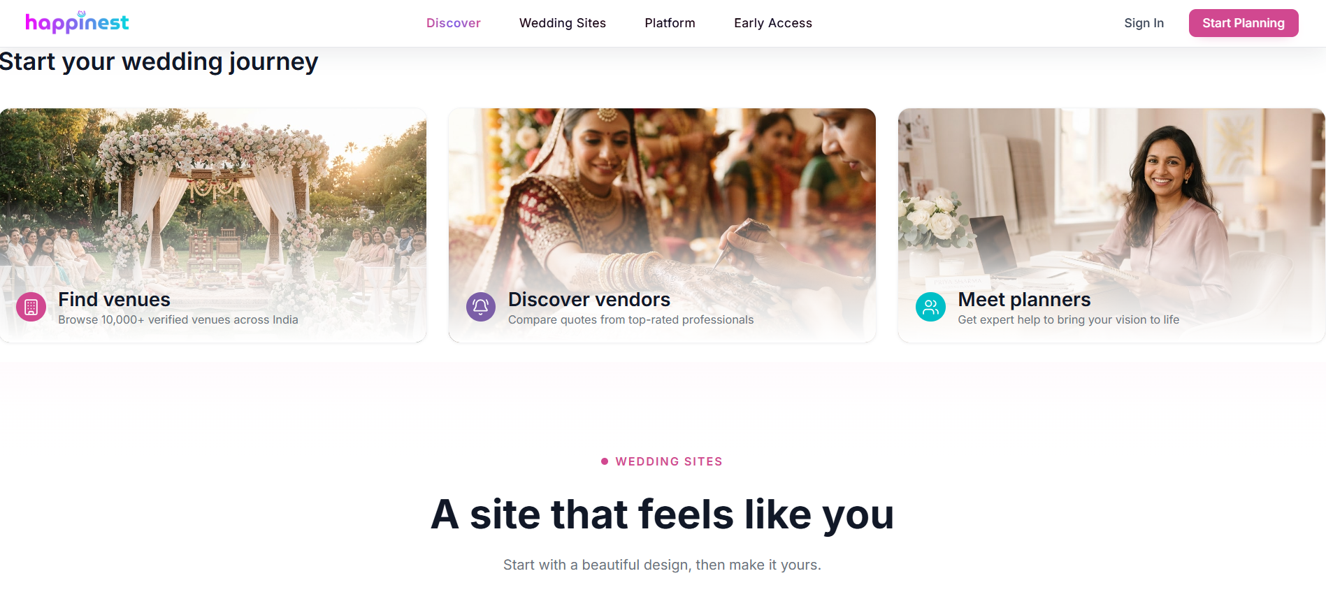 Happinest — Smart Content Creation Platform